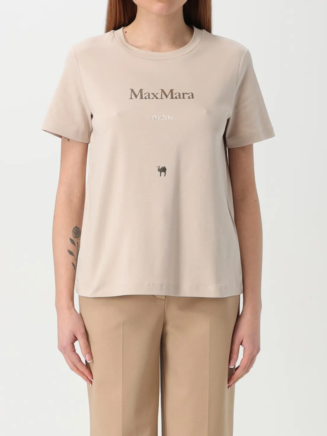 T-shirt 'S Max Mara in cotone