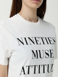 T-shirt stampata in cotone Elisabetta Franchi