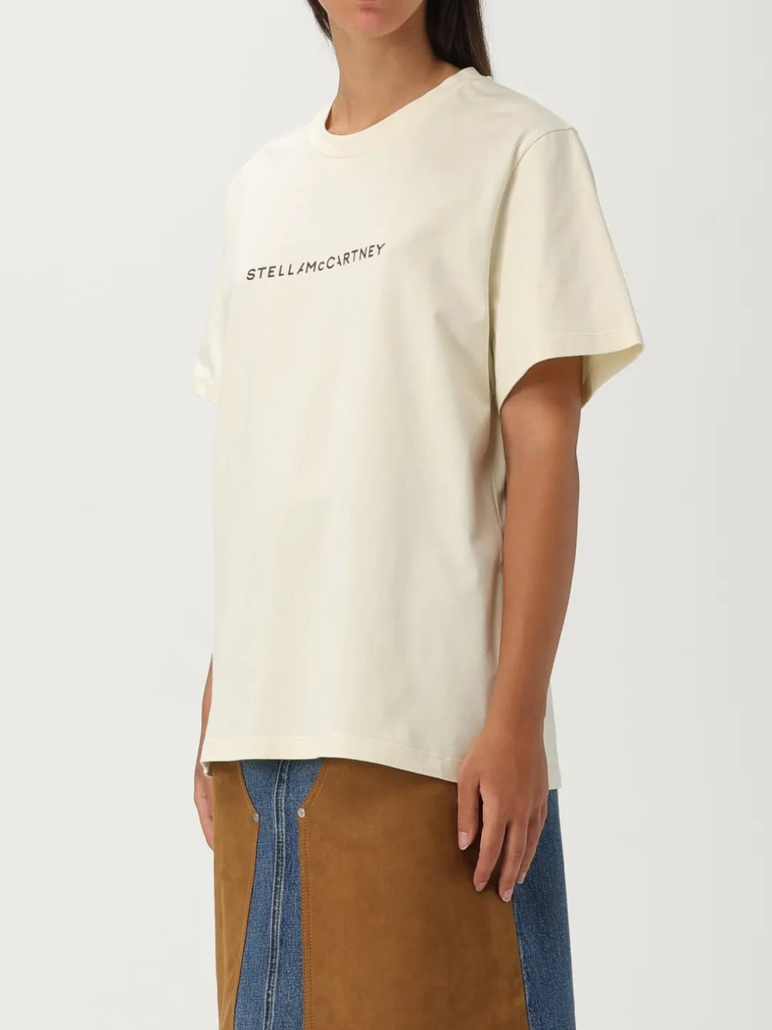 T-shirt Stella McCartney in cotone con logo