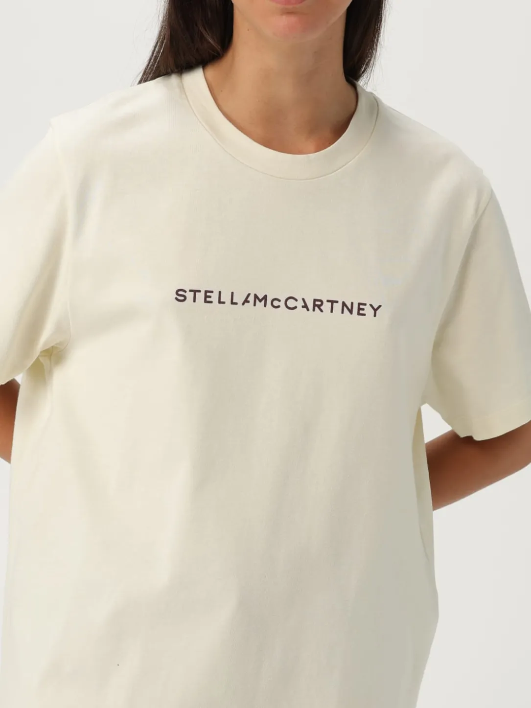 T-shirt Stella McCartney in cotone con logo