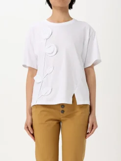 T-shirt Twinset in cotone con logo