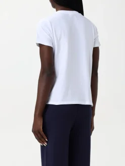 T-shirt Twinset in cotone con logo gioiello