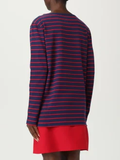 T-shirt Valentino in cotone a righe