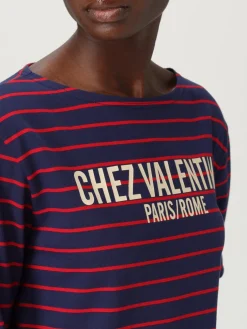 T-shirt Valentino in cotone a righe