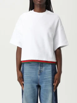 T-shirt Web Gucci in cotone