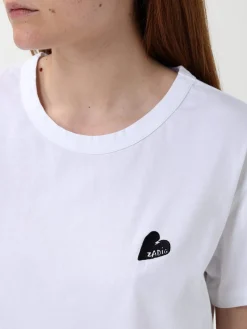 T-shirt Zadig & Voltaire in cotone con logo ricamato