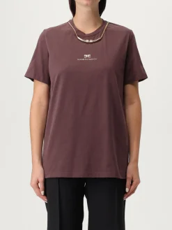 T-shit in cotone con gioiello Elisabetta Frachi