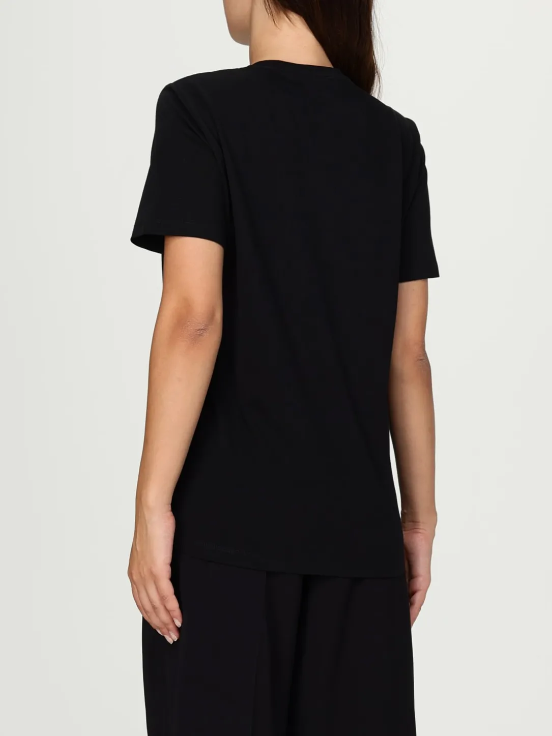 T-shit in cotone con gioiello Elisabetta Frachi