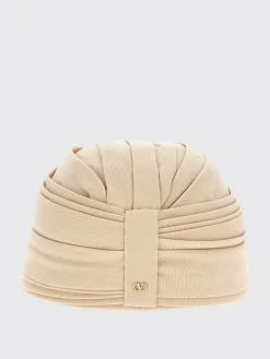 Turbante Valentino Garavani in lana vergine drappeggiata