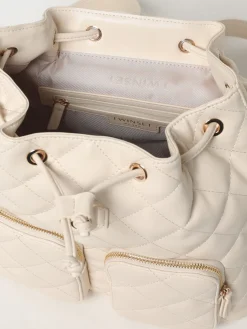 Zaino Audrey trapuntato con logo Oval T Twinset