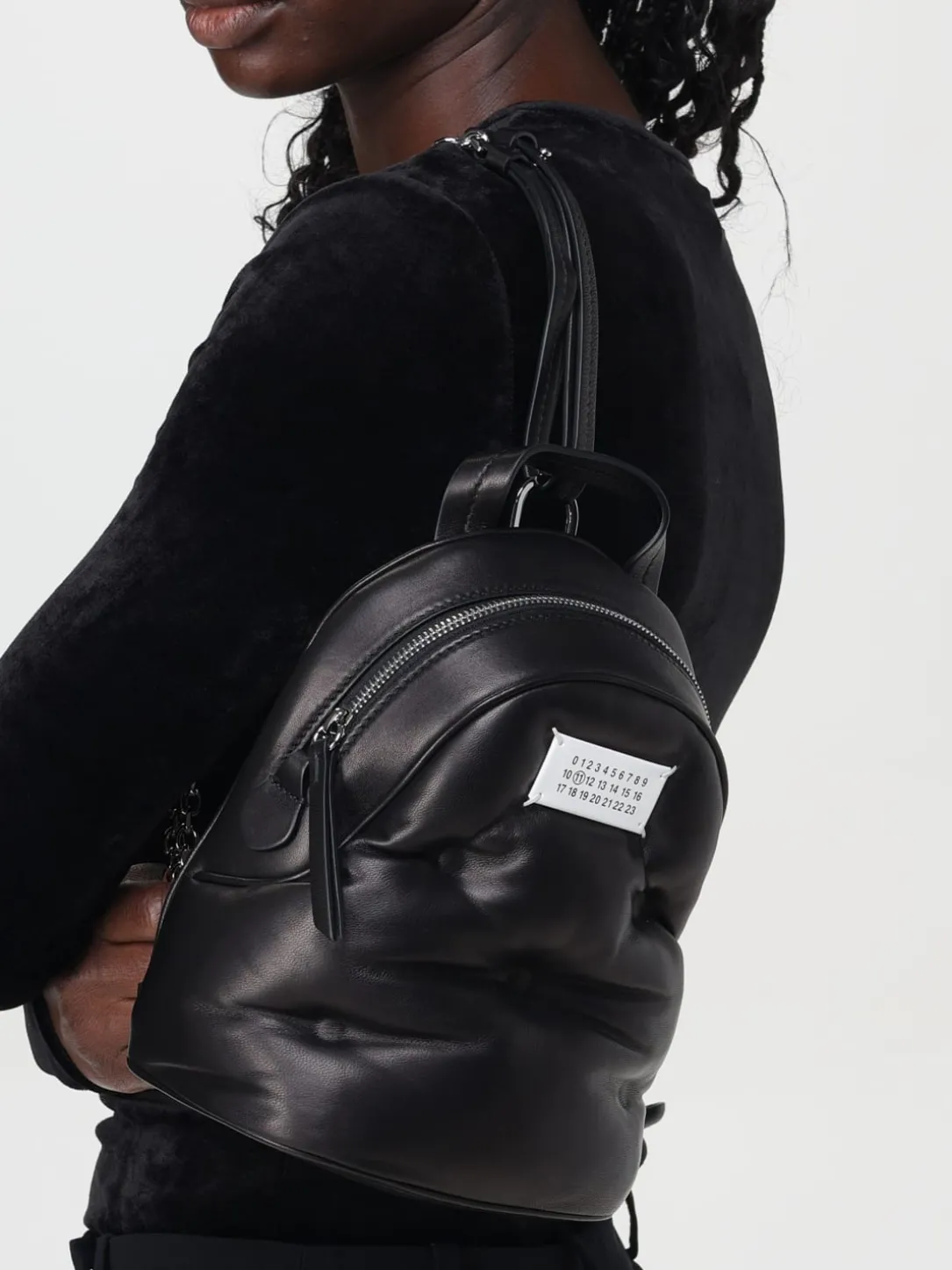 Zaino Glam Slam Maison Margiela in nappa capitonnè