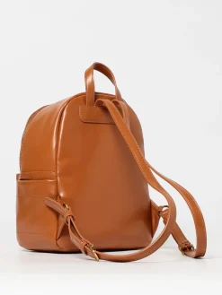 Zaino in ecopelle con logo all-over Liu Jo