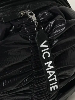 Zaino in tessuto tecnico con logo Vic Matiè