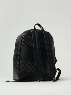 Zaino Karl Lagerfeld in pelle sintetica con monogram all over
