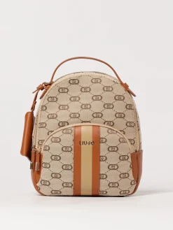 Zaino Liu Jo in nylon con monogram jacquard