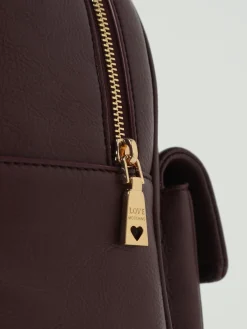 Zaino Love Moschino in pelle sintetica a grana